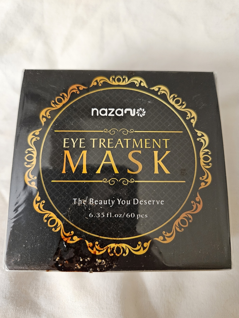Nazar Gold Eye Treatment Mask — Hydrating Under-Eye Patches (Gold)